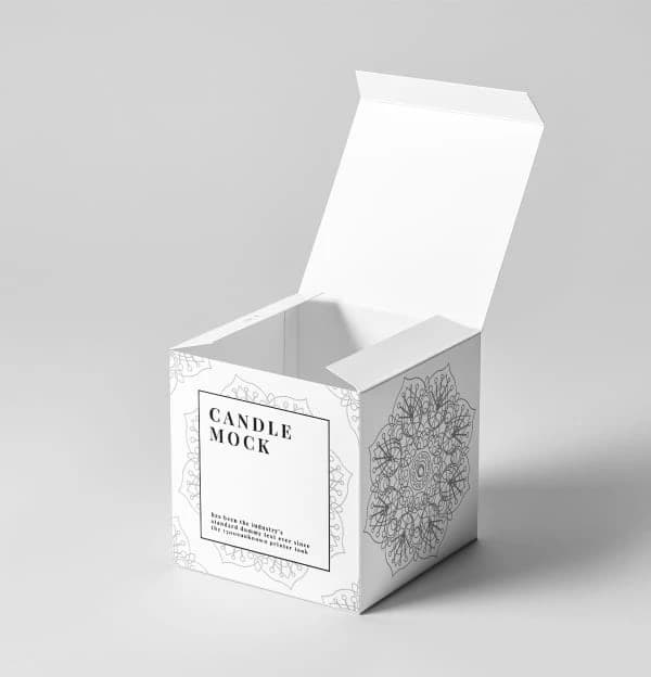 Candle Box Mock Up