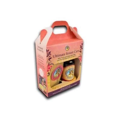 Carry handle packaging for retail takeaway items