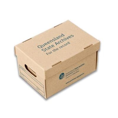 Archive storage boxes for documents and files