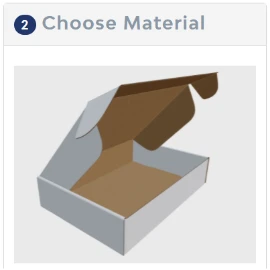 Design step two interface on Pakko’s packaging platform