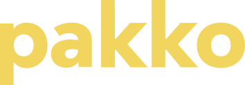 Pakko logo printed on the board