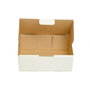Small Mailing Box White (Bundle of 25) 220x160x77mm