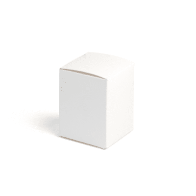 Small Candle Box + Liner (White) (Bundle of 25)