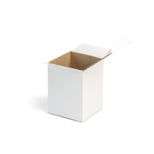 Small Candle Box + Liner  (White) (Bundle of 25)